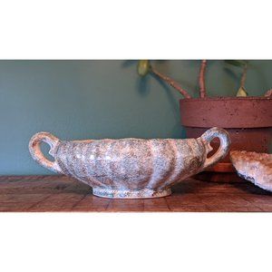 Vintage Cash Family Pottery Texas Handled Gravy Boat Tureen